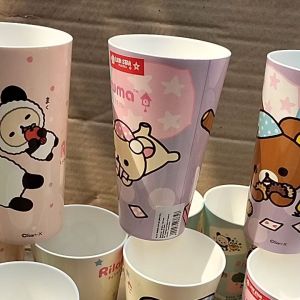 news paling laris!!! gelas cantik dengan warna yang menarik/gelas gambar  lucu/gelas air minum/gelas