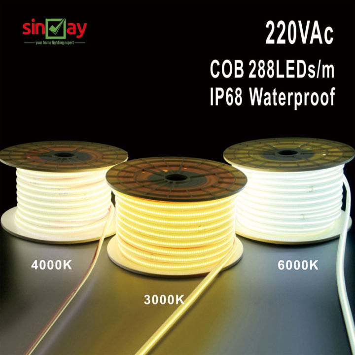 ONSSI Connector voor neon ledstrips, 220 V, breedte 10 mm