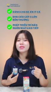 Siro Dầu Cá Cho Bé Từ 1 Tuổi Nordic Naturals Children DHA XTRA (60ML) Hỗ Trợ Phát Triển Trí Não Cho Bé - - Hỗ trợ phát triển khỏe mạnh cho não bộ thị lực và hệ thần kinh. - Thúc đẩy chức năng nhận thức và phát triển xã hội lành mạnh
