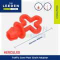 Traffic Cone Post Chain Adaptor by Leeden Online Store. 