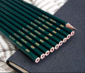 Bút chì lục giác 2B/HB Deli vẽ mỹ thuật làm bài kiểm tra nhạy với máy chấm thi an toàn với người sử dụng