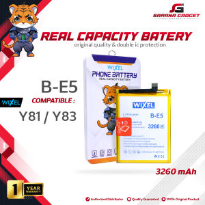 WIXEL Baterai Vivo Y81 1803 1808 Y83 1802 B-E5 BE5 Double Power Real Capacity Batre Batrai Battery Ori HP Handphone Original