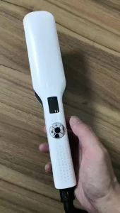Wide Plate Hair Straightener Iron Ceramic PTC Hair Straightening 3D Flat Iron Fast Heating Flat Iron with Wide Heating Plate