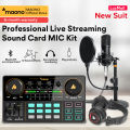 MAONO A03T Podcast Microphone Kit 3.5mm Condenser Studio microfono Professional Computer Mic for Youtube Skype Gaming PC Laptop. 