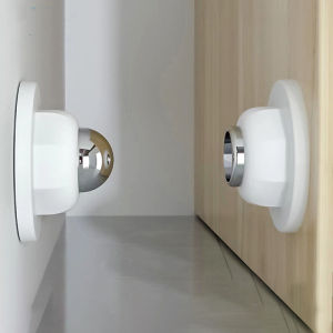 Door Stoppers Magnetic Door Catch for Bottom Top of Door No Drill