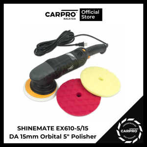 SHINEMATE EX610-5/15 DA Dual Action 15mm Orbital 5” Polisher