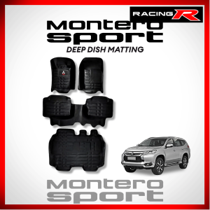 Mitsubishi Montero Sport GLX / GLS 2016 / Black Series to 2026 OEM / EXCELLENT Deep Dish Matting Thailand Quality Car Accessories