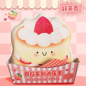 Soft Simulation Bread Notebook Childrens Cartoon Cute Toast Shape Note Pad Squishy Notebook