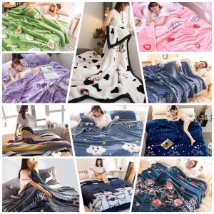 Selimut Bulu Halus Ukuran 150x200 Motif Dewasa Terlaris Murah Berkualitas