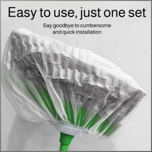 Broom Cover Protection Disposable Dusting Cover Dustproof Lightweight and Easy to Use High Efficiency