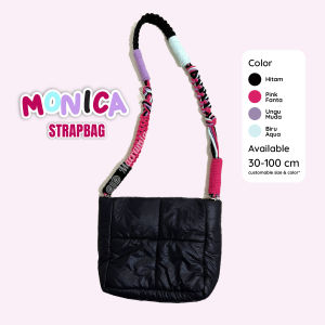 Tali Strap bag Macrame MONICA | Premium | Tali kamera | Strap Bag Lucu | Custom | Puffy Bag | Sling Bag | Pendek |COD