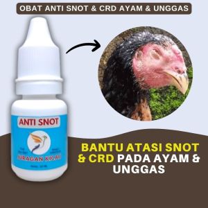 Obat Anti Snot Dan CRD Ayam Bebek Itik Entog Dan Unggas Lainnya