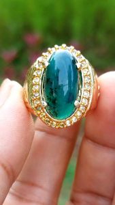 CINCIN BATU BACAN DOKO MEJIKO NATURAL (BAHAN TOP)