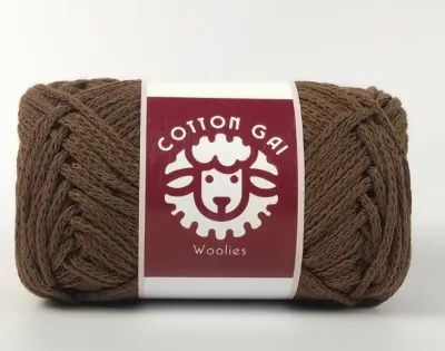Sợi Cotton Gai 3mm sợi dệt 3mm móc túi nón ví Woolies