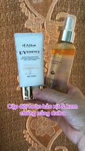 Set Xịt Khoáng D’Abla 100ml + Kem Chống Nắng D’Alba 50ml  ( hàng cận date 12/2026 giảm giá cực sốc giá ưu đãi )