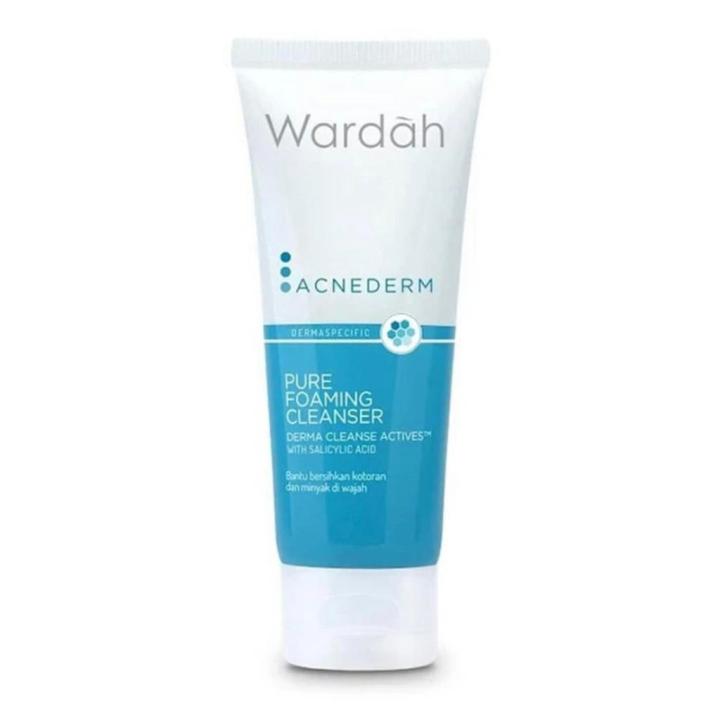 Wardah%20Acnederm%20Pure%20Foaming%20Cleanser%2060%20ml%20-%20Facial%20Wash%20dengan%20Allantoin%20-%20Pembersih%20Wajah%20Berjerawat%20-%20Image%209