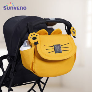 SUNVENO Multifunction Baby Stroller Organizer Bag Large Capacity Mommy Travel Diaper Bag Maternity Storage Hanging Bag Stroller Accessories