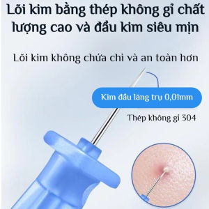 KIM CHÍCH MỤN VÔ TRÙNG CHUYÊN SPA - COMBO 2 HỘP 100 CÂY - KIM NẶN MỤN 28G SIÊU MẢNH CAO CẤP
