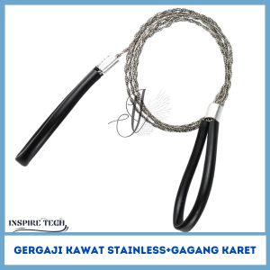 GERGAJI KAWAT TALI KARET PEMOTONG KAYU OUTDOR PEMOTONG PARALON