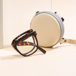 JN IMPRESSION Thời Trang Cross-Biên Giới Kính đọc sách Di Động Chống kính che ánh sáng xanh Có Thể Gập Lại Với túi lưu trữ Người Cao Tuổi Duy Nhất Tầm Nhìn Kính đọc sách