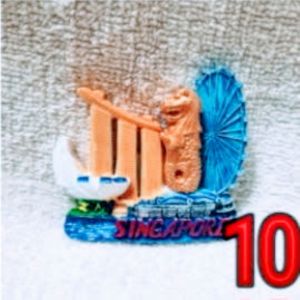Creative 3D Resin Fridge Magnet Magnets Singapore Scenery Sceneries Souvenir Souvenies