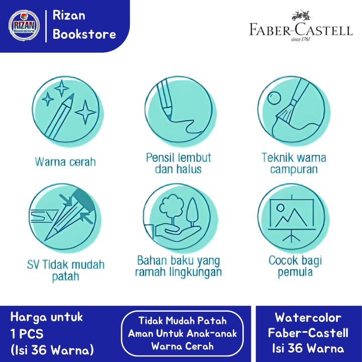 %5BFABER%20CASTELL%5D%20Pensil%20Warna%20Cat%20Air%20/%20Watercolor%20Pencil%20Isi%2036%20Warna%20Panjang%20-%20Image%203