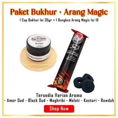 PAKET ARANG MAGIC + BUKHUR MAGHRIBI PAKET ARENG MAGIC