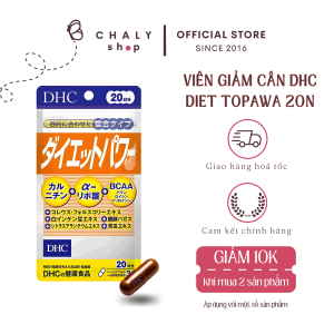 Viên uống giảm cân đa năng DHC Diet Power Topawa 60 viên Nhật Bản