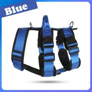 [Stock Ready] Widen Braided Tape Harness Medium Big Pet Dog Durable Heavy Duty Comfortable Walking狗狗牵引绳 宠物胸背带