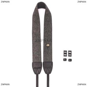 [COD] ZNPNXN สายคล้องกล้องแบบพกพาสายคล้องคอแบบวินเทจสายคล้องกล้องผ้าฝ้าย100% สำหรับกล้อง Sony Nikon Canon Olympus DSLR