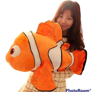 ĐỒ CHƠI CÁ NEMO NHỒI BÔNG GẤU BÔNG CÁ HỀ NEMO THÚ BÔNG CÁ HỀ 50CM CHO BÉ GIÁ RẺ