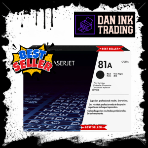 HP 81A / CF281A Black Original Toner Cartridge