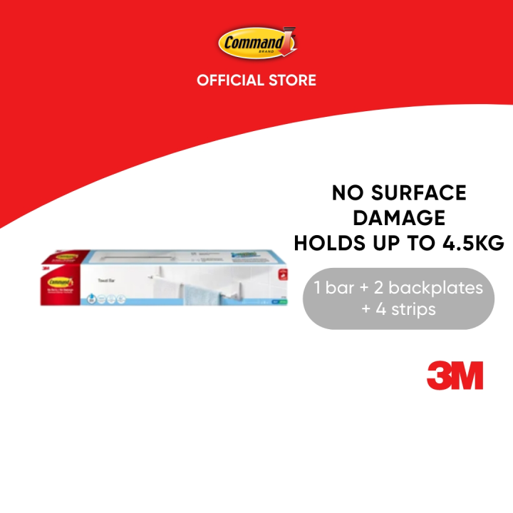 Tea Towel 3m Command Paper Towel Holder 3M™ Command™ Towel Bar