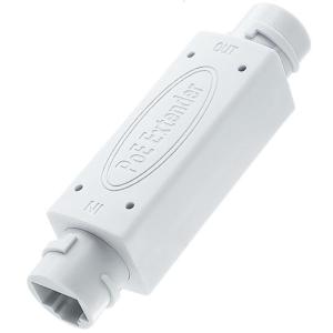 Durability PVC POE Extender For Outdoor Use 48V Waterproof Ethernet Repeaters With IP67 Protections Long Ranges Connect