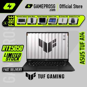 ASUS TUF A14 Gaming Laptop — Compact Toughness — RTX 5050 - 14" 2.5K 165Hz - Ryzen AI 7 - 32GB - 1TB SSD