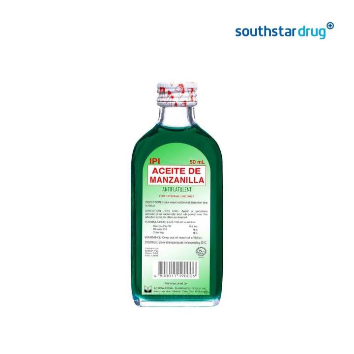 Ipi Aceite De Manzanilla Solution 50 ml | Lazada PH