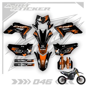 DECAL HONDA CRF L 150 - DEKAL CRF FULL BODY . AJR.RA.046