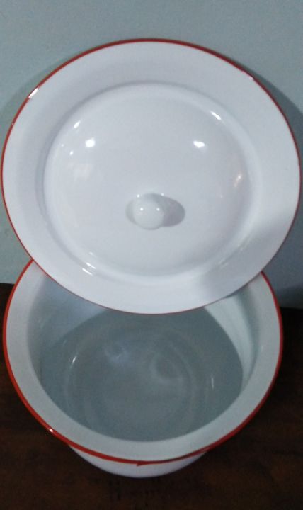 Enamel Chamber Pot #26/ Arenola for Adults/ 8inches height | Lazada PH