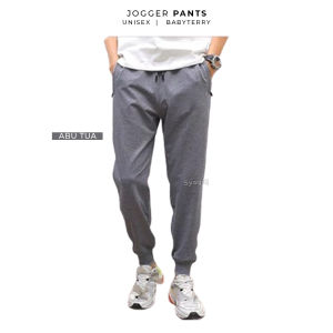 Celana Jogger Pants Sweats Pants Bahan Babyterry Pria Wanita