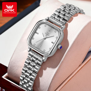 OPK Brand Elegant Quartz Watch For Women Luxury Small Dial Square Gold Fashion Women‘s Watches