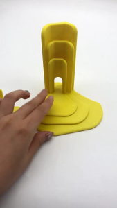 ชุด4ชิ้นขาไก่สำหรับเท้าสัตว์ปีกและสัตว์ปีกที่ได้รับบาดเจ็บที่ค้ำขาพลาสติกสำหรับใช้งานง่ายฟื้นฟูสัตว์ปีก