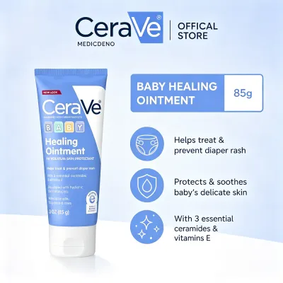 New Promo Cerave Baby Healing Ointment 85G For Eczema /Diaper Rash Cream/Cracked Skin Care