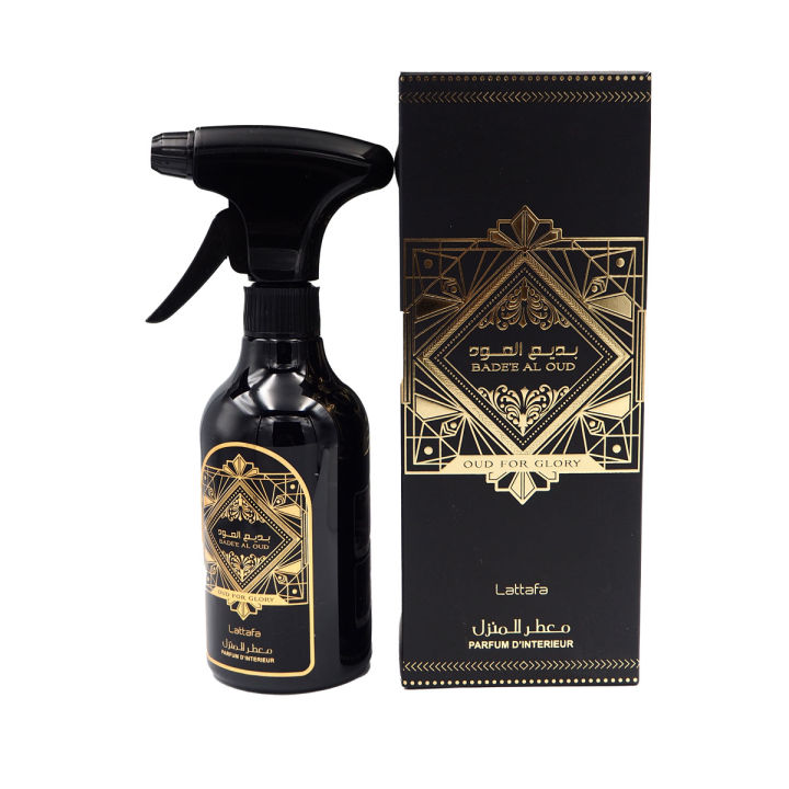 Lattafa Badee Al Oud Air Freshener 450ml form Homes Office Cars