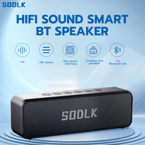 SODLK Waterproof Bluetooth Speaker 30W Wireless Portable HIFI Sound Quality Essential Outdoor Audio