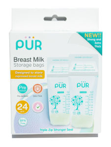 Túi trữ sữa hộp 24 túi được kiểm định của Bộ Y Tế có giấy công bố chất lượng sản phẩm an toàn khi đựng thực phẩm cho trẻ em