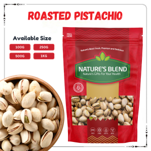 Roasted Pistachios | Pistachio |Lightly Salted Crunchy & Nutritious Snack