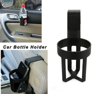 Universal Plastic Black Car Truck Drink Water Cup Bottle Can Holder Door Mount Stand [SmartHere]