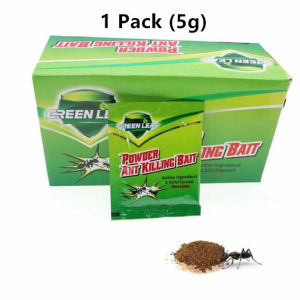 GreenLeaf Powerful Powder Insect Killing Bait(5g/1Pkt)/强力消灭蚂蚁火蚁昆虫药粉
