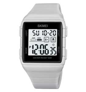 ĐỒNG HỒ NAM NỮ ĐIỆN TỬ ANBSHOP AUTH SKMEI 1960 MẶT CHỮ NHẬT THỂ THAO - SIZE 46X36MM