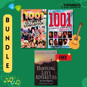 1001 Ultimate Songbook Bundle Vol.6 & Vol.8 with Free Handling Lifes Adversities book